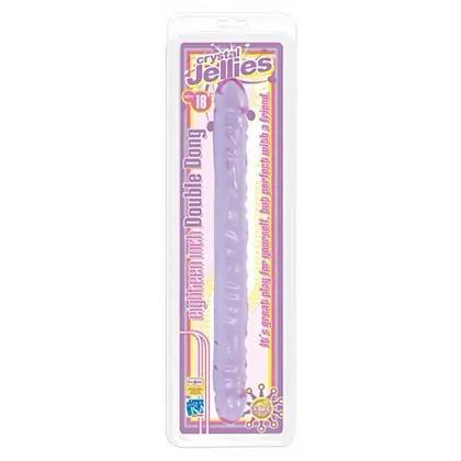 Dildo Dublu Crystal Jellies Mov