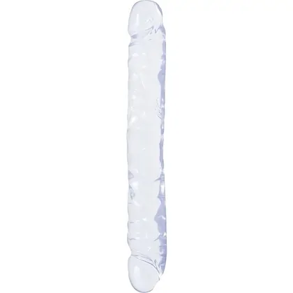 Dildo Dublu Crystal Jellies Jr. 30.5cm Transparent