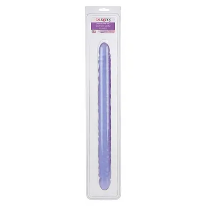 Dildo Dublu Veined Super Slim Mov