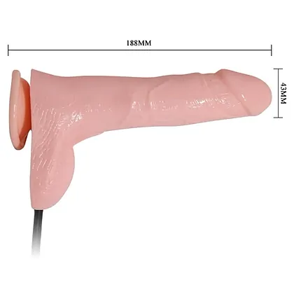 Dildo Gonflabil Cu Ventuza