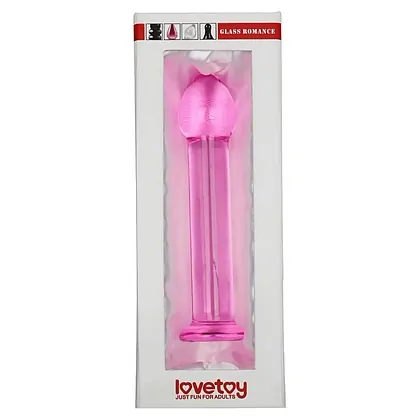 Dildo LoveToy Glass Romance Roz