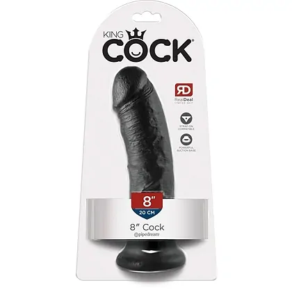 Dildo Penis 8 Inch Negru