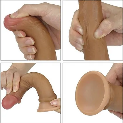 Dildo Realistic 17.8cm Dual Layered