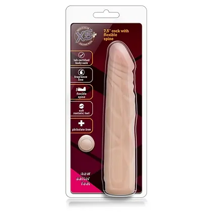 Dildo X5 Flexible Spine 17.5cm