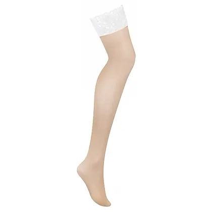 Heavenlly stockings Alb L-XL