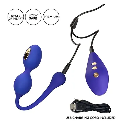 Estim Dual Kegel Exerciser Albastru