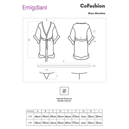 Halat CoFashion Emigdiani Negru L-XL