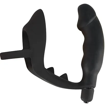 Inel Cu Anal Plug Black Velvets Negru