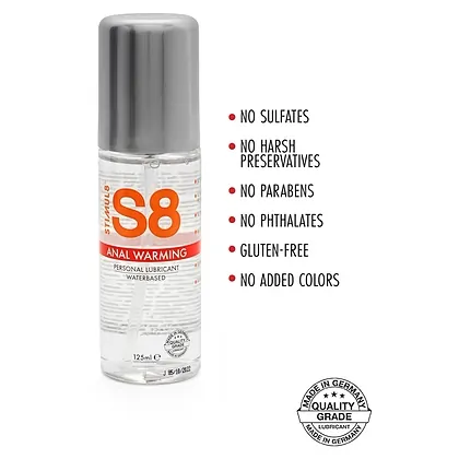 Lubrifiant S8 WB Warming Anal Lube 125ml