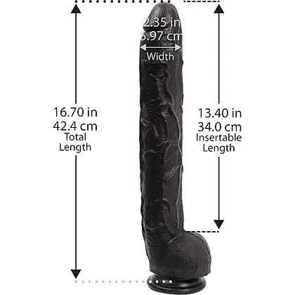 Maxi Dildo Penis Rambone Negru