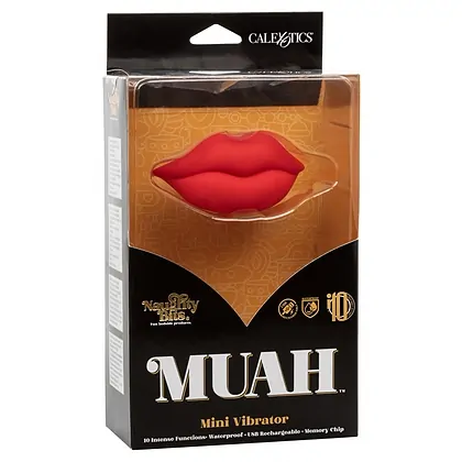 Muah Mini Vibrator Rosu