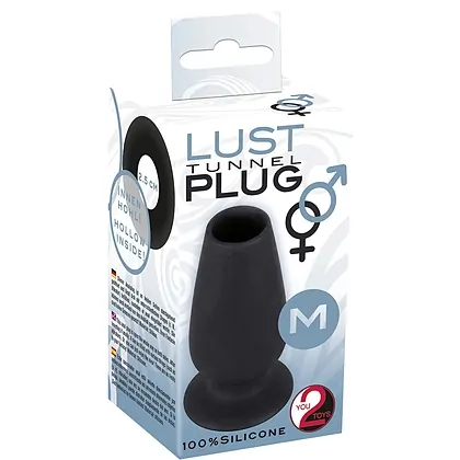 Plug Anal Love Tunnel Plug M Negru