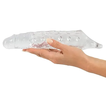 Prelungitor Crystal Skin Penis Sleeve Transparent