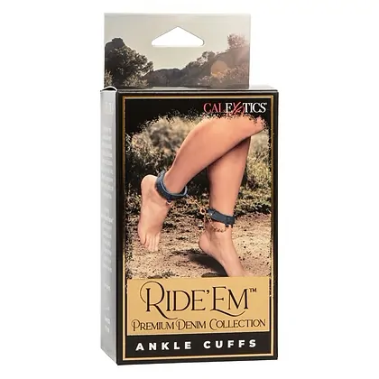 Ride Em Denim Ankle Cuffs Albastru