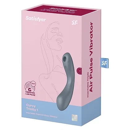 Satisfyer Curvy Trinity 1 Gri