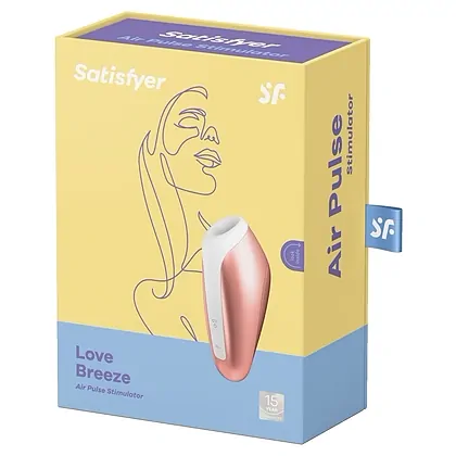 Satisfyer Love Breeze Air Pulse Stimulator Portocaliu