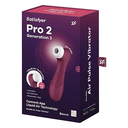 Satisfyer Pro 2 Generation 3 Air Pulse Rosu