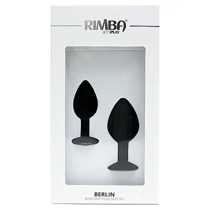 Set Anal Plug Rimba Berlin Bling Negru