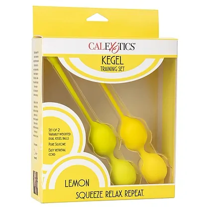 Set Bile Kegel Lemon Galben