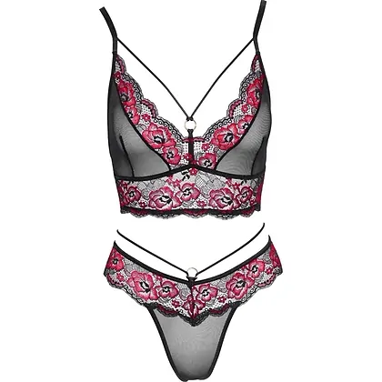 Set Cottelli Collection Tania Rosu Negru M