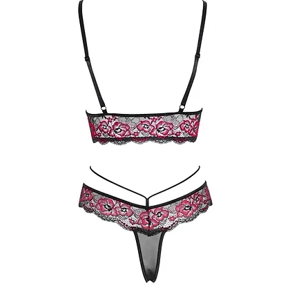 Set Cottelli Collection Tania Rosu Negru M