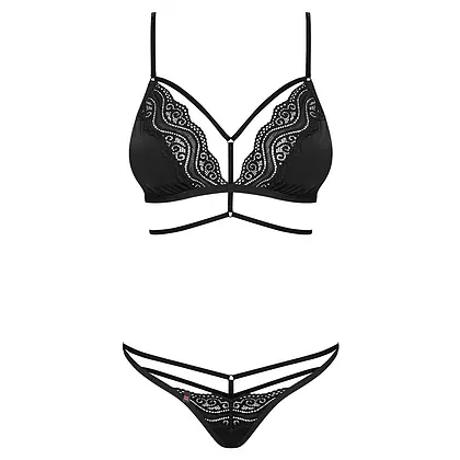 Set Obsessive Diyosa Negru S-M