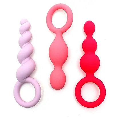 Set Satisfyer Anal Plugs Multicolor