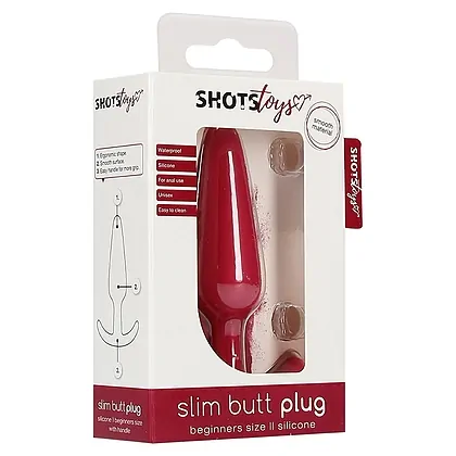 Slim Anal Plug Shots Rosu