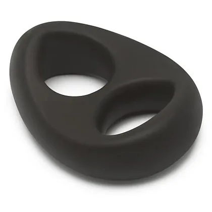 Soft Silicone Stallion C-Ring Negru