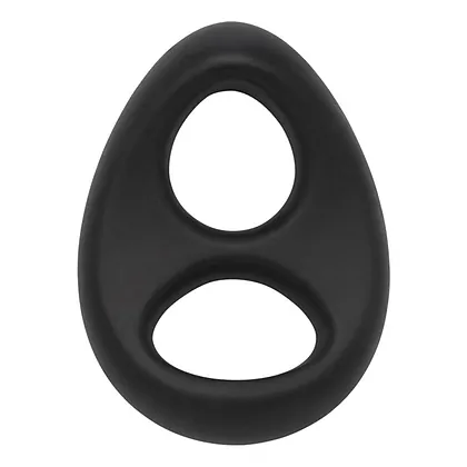 Soft Silicone Stallion C-Ring Negru