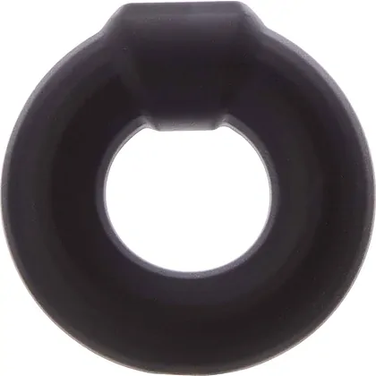 Soft Silicone Stud C-Ring Negru