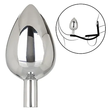 Star XL Teardrop Plug Argintiu