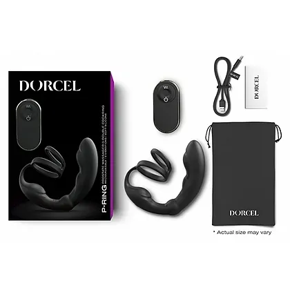 Stimulator Prostata Dorcel P-Ring Negru