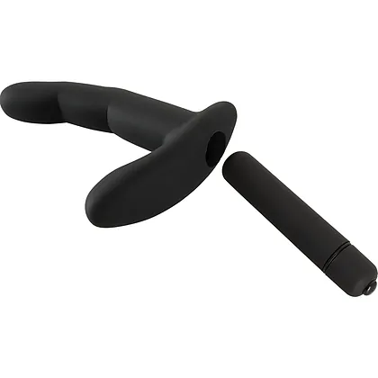 Stimulator Prostata Finger Rebel Naughty Negru