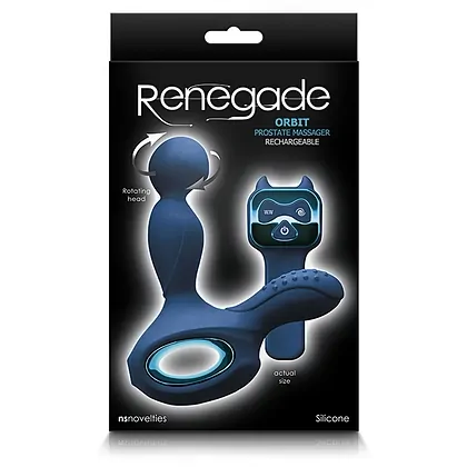 Stimulator Prostata Renegade Orbit Albastru