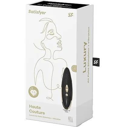 Stimulator Satisfyer Luxury Haute Couture Negru