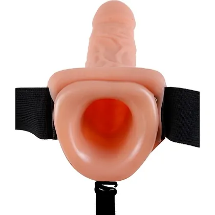 Strap-On 18.9cm Vibrating Hollow