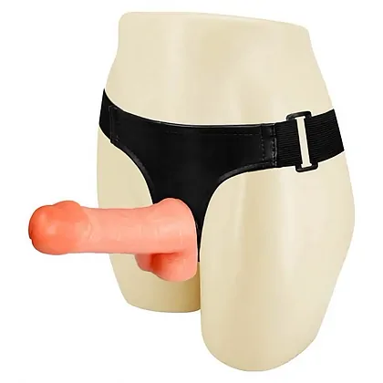 Strap On cu Testicule Ultra Cyberskin