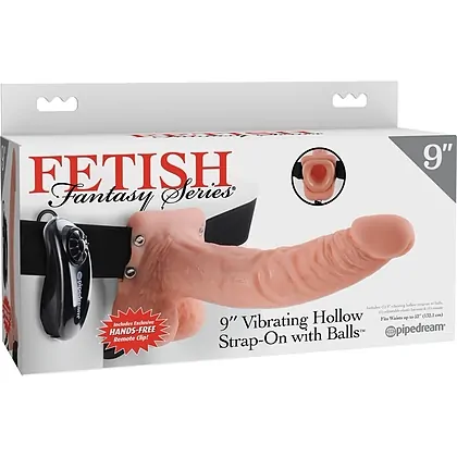 Strap-on Fetish Fantasy 24cm cu Vibratii