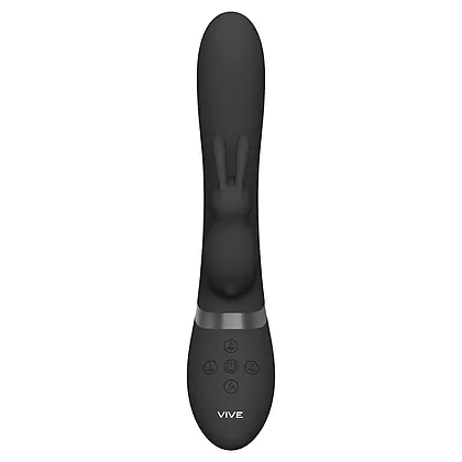 Taka Inflatable And Vibrating Rabbit Negru