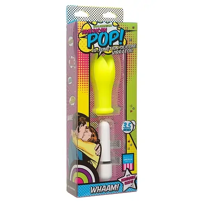 Vibrator American Pop Whaam! 10 Function Galben