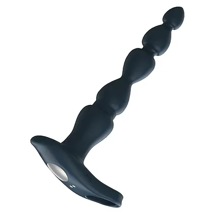 Vibrator Anal ELIXER Double Albastru