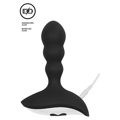 Vibrator Anal No. 78 Rechargeable Negru