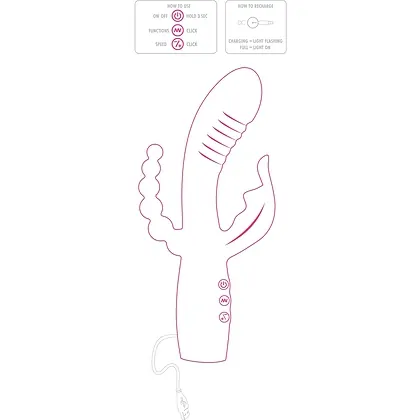 Vibrator Aphrodite Triple Vibrator Roz