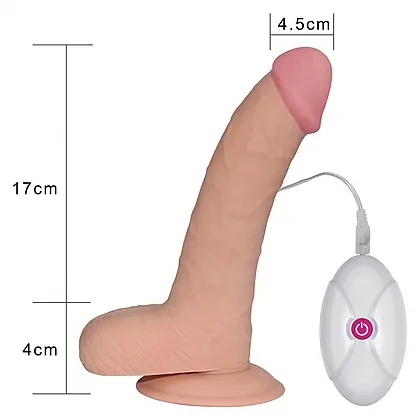 Vibrator Cu Ventuza The Ultra Soft Dude