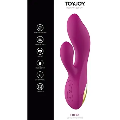 Vibrator Freya Rumble Fuchsia