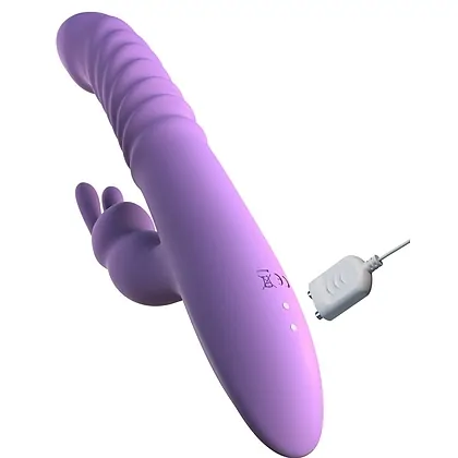 Vibrator Her Thrusting Silicone Rabbit Mov