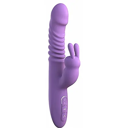 Vibrator Her Thrusting Silicone Rabbit Mov