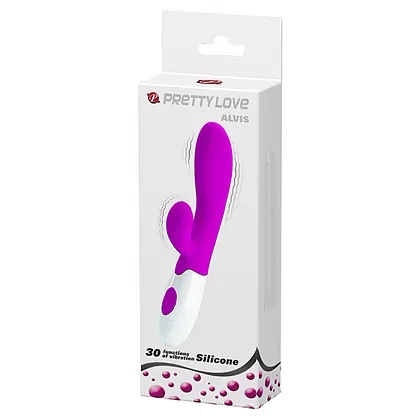 Vibrator Iepuras 30 Functii 21.5cm Mov