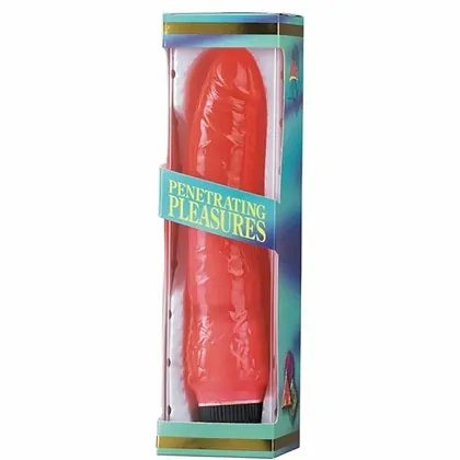 Vibrator Jelly 20 Cm Rosu